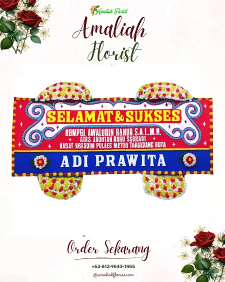 Papan Bunga Ucapan Selamat Sinarjati
